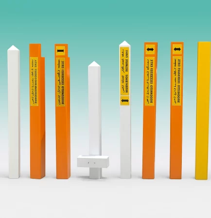 Fiberglass Marker Posts for Roads, Oil Fields & Industrial Use ...